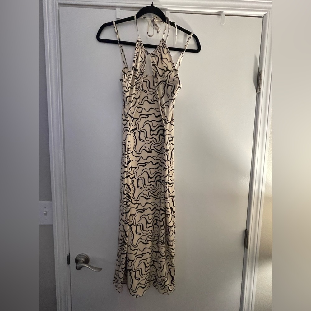 Brown & Cream Abercrombie Dress